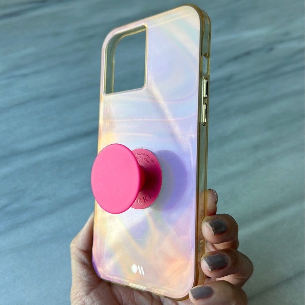 Case-Mate iPhone 12 Pro Max Case + Pop Socket